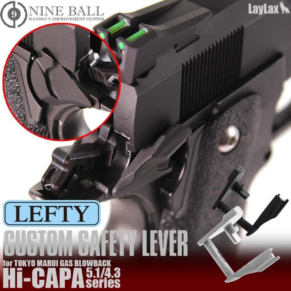 NINEBALL Hi-CAPA5.1/4.3 CUSTOM SAFETY LEVER LEFTY Black  | DISOCUNTS / PROMOTIONS 