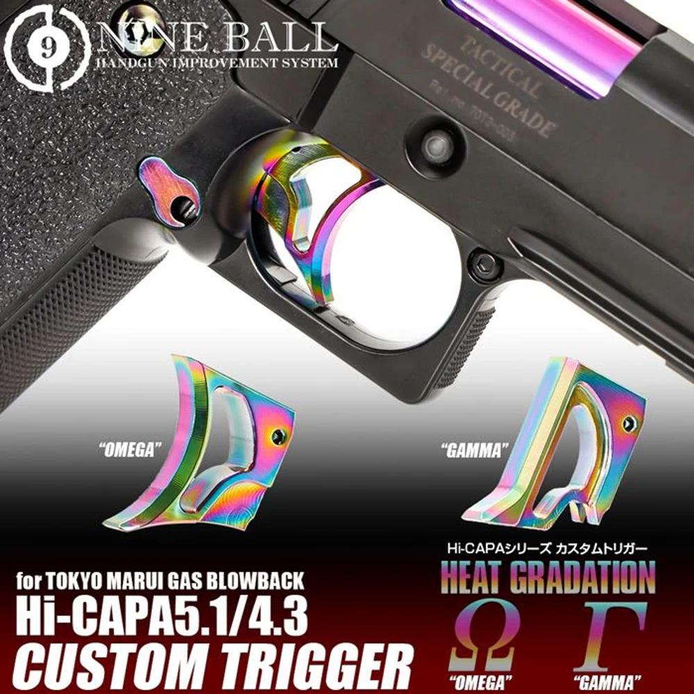 Hi-Capa Custom Round Trigger OMEGA Heat Gradation 