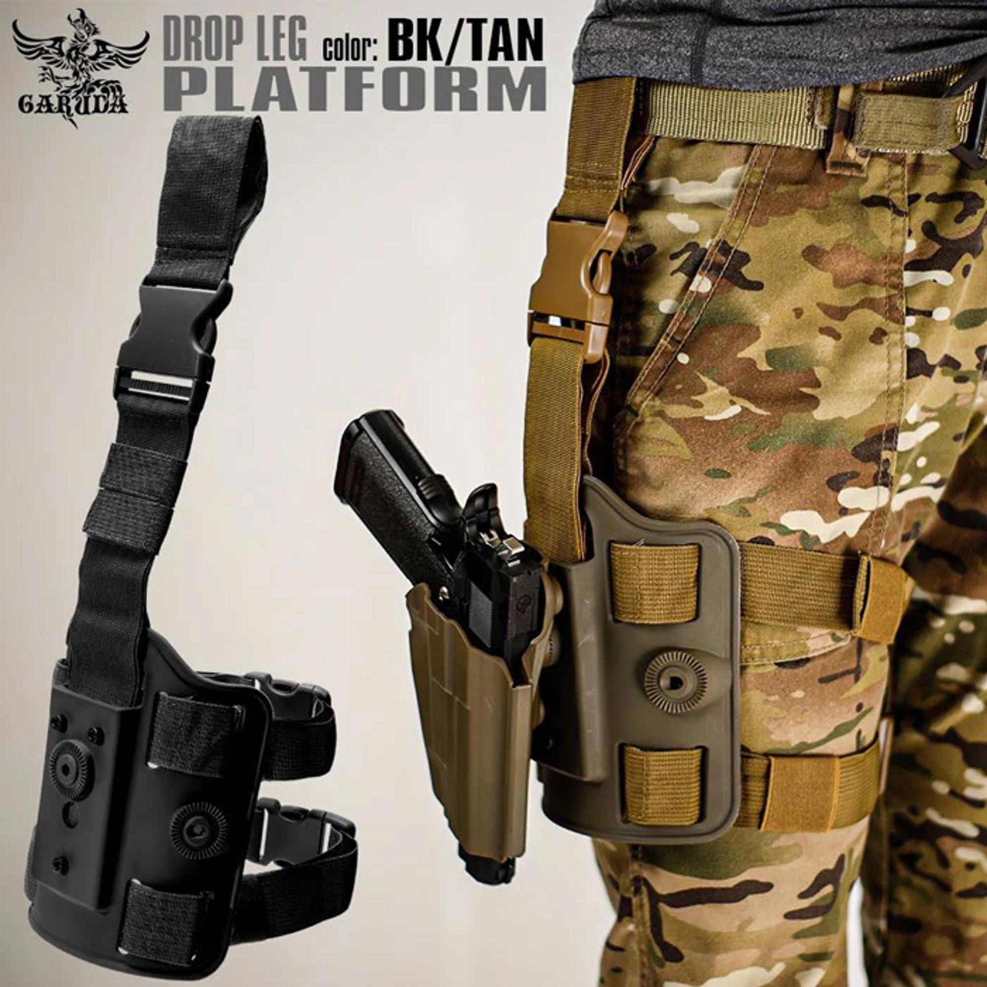 DROP LEG PLATFORM GARUDA  BK 