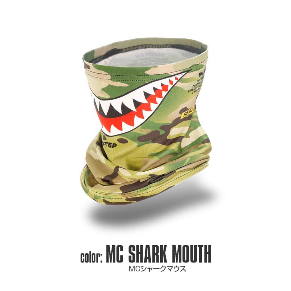 SLIM FIT COOL NECK GAITER SHARK MOUTH 