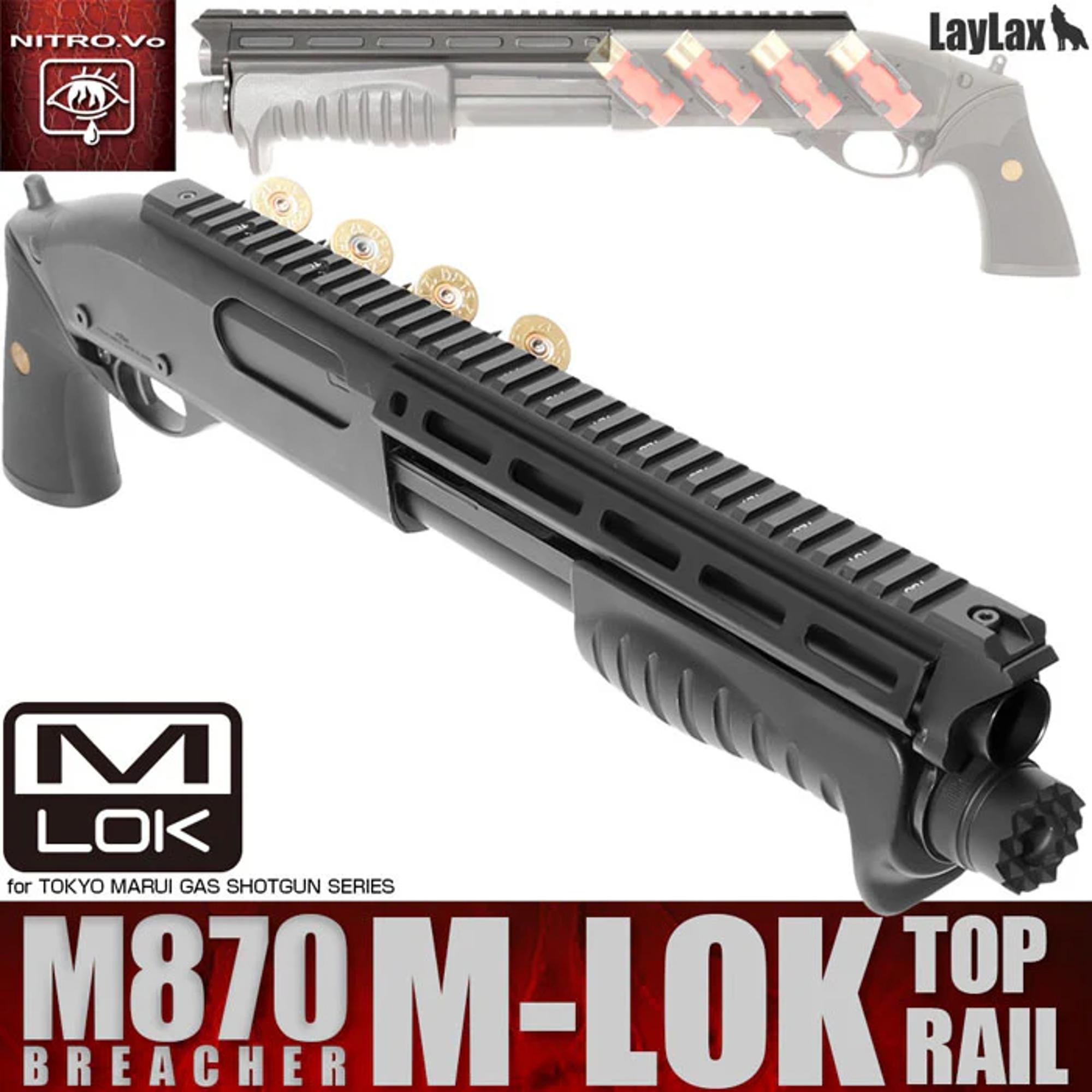 TM M870 Breacher Top Rail MLOK 