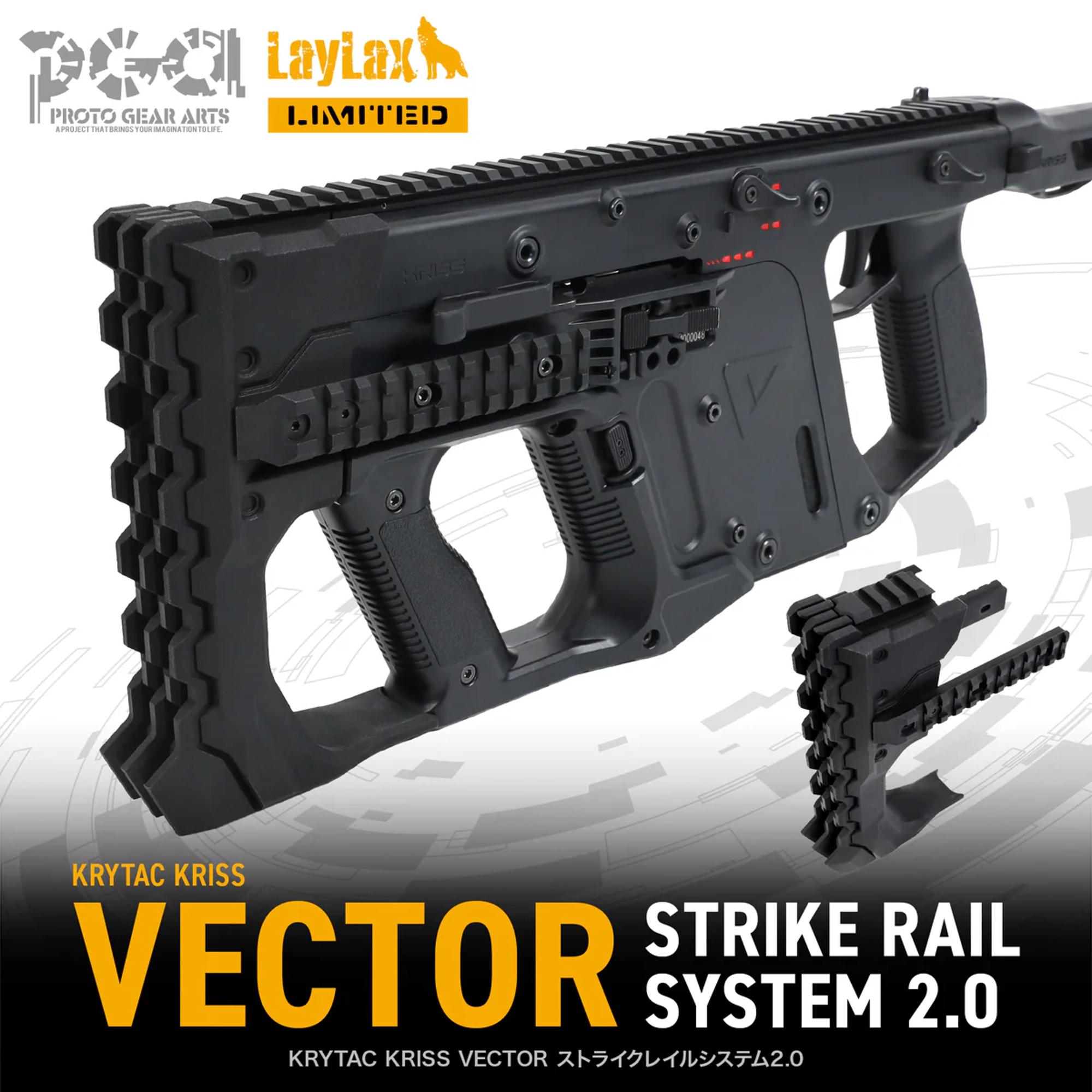 Laylax Limited Edition Strike Rail System 2.0 for Krytac Kriss Vector 