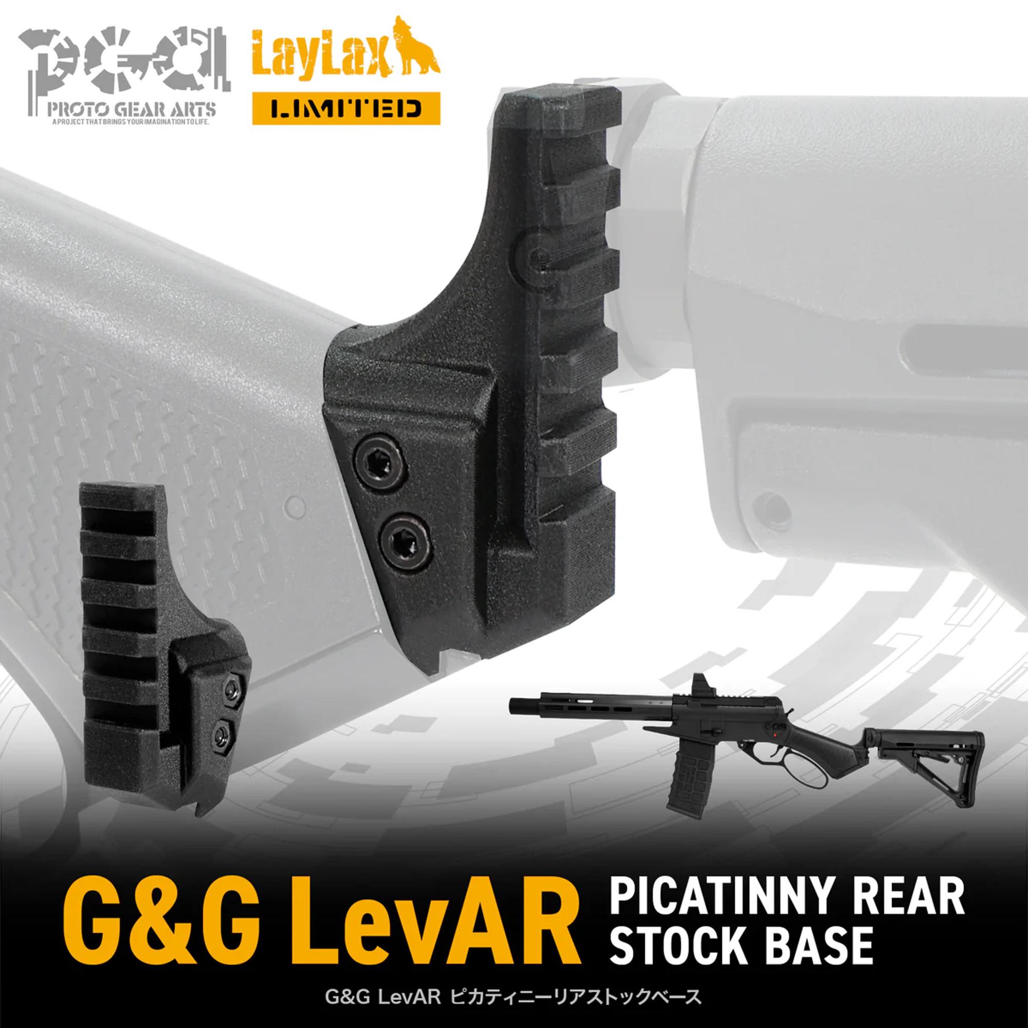 GG LevAR Picatinny stock base 